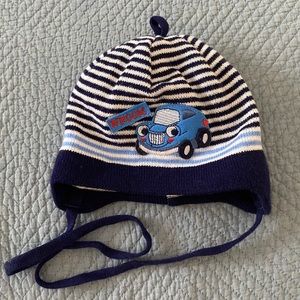 Baby Hat blue 3-6 months